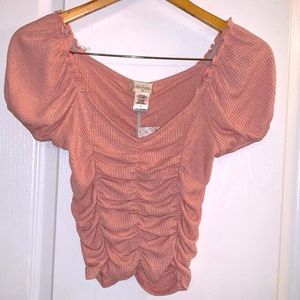NWT Altar’d State Soft pink Top Size M